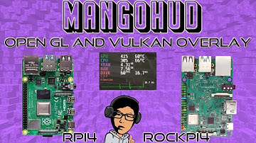 MangoHUD Vulkan&OpenGL overlay on Linux on ARM (RPI4/RK3399...etc)