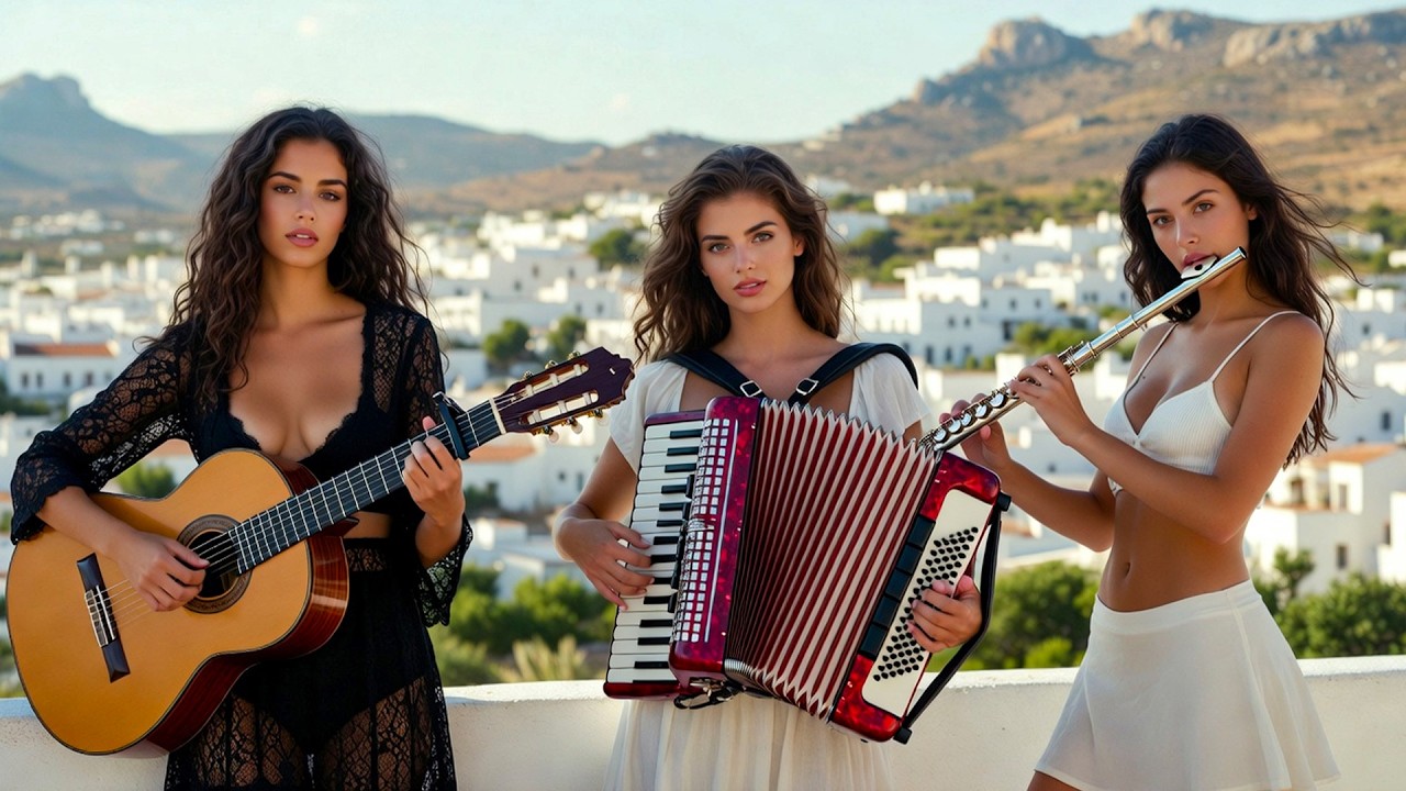 Flamenco Guitar, Irish Flute & Soulful Accordion – Grand Radiant Blissful Fusion