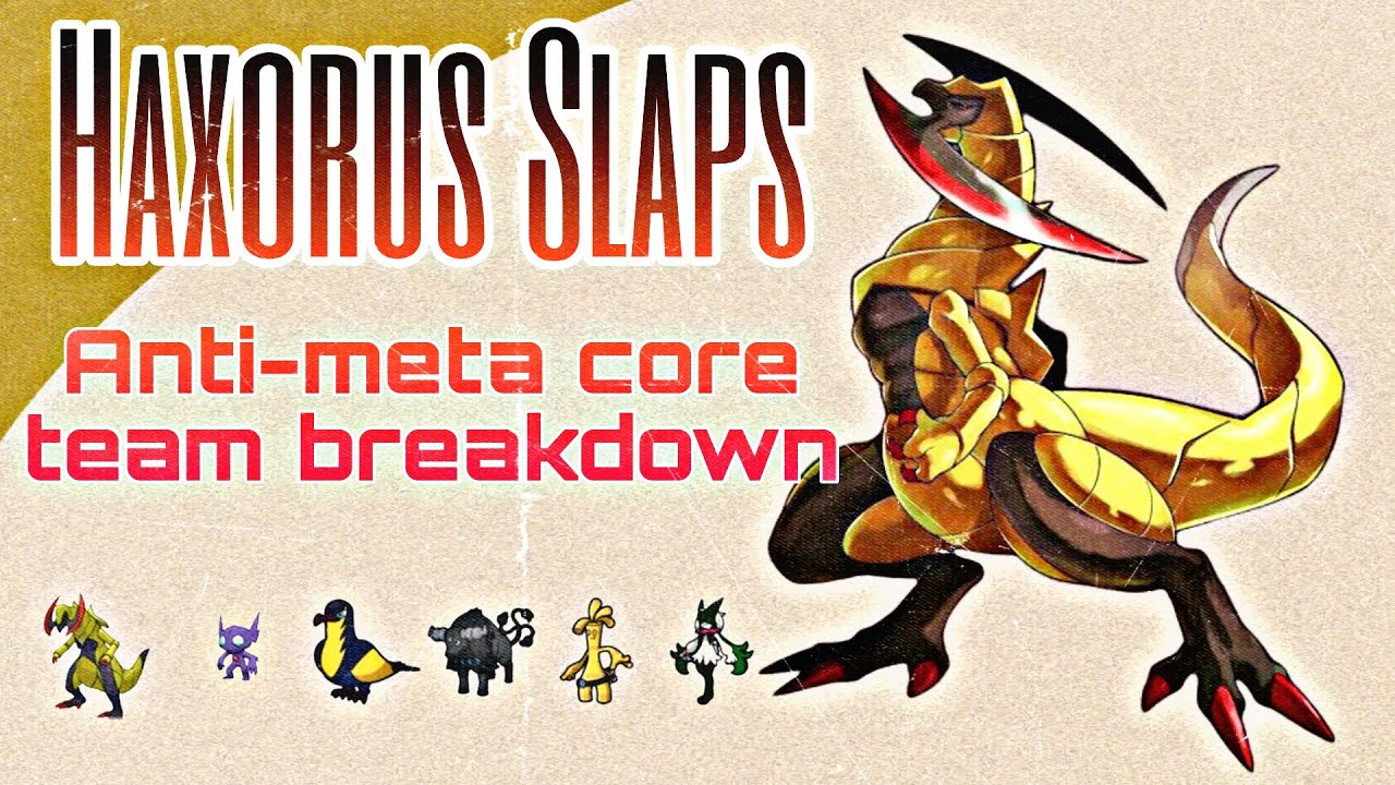 MOLD BREAKER HAXORUS PLOWS THROUGH THE META! Pokémon Scarlet/Violet Ranked Battles YouTube