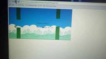 Javascript and html5 canvas Flappy Bird game