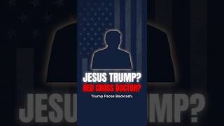 Trump's JESUS/DOCTOR AI image BACKLASH 💀 #shorts #trump #news