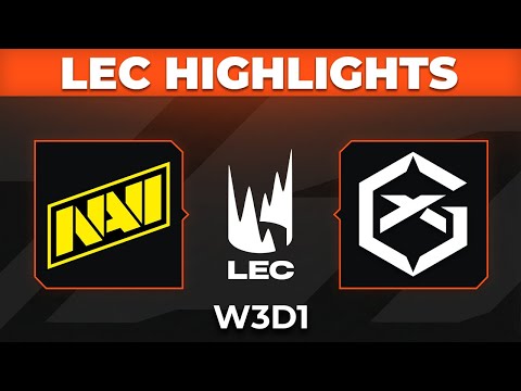 NAVI vs GX Highlights | LEC 2026 Versus | Natus Vincere vs GIANTX by Onivia