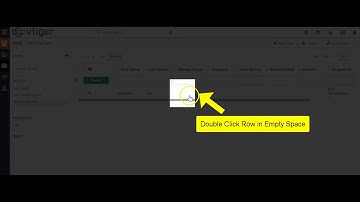 Vtiger 7 New Feature: Edit in List View