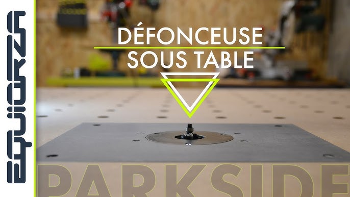 Ferm table de fraisage 1300w – pra1011 - La Poste