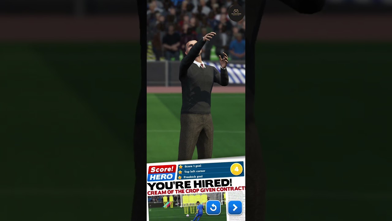 SCORE! HERO🎮⚽ | Level- 4 | Android/iOS Gameplay |Mobile Gameplay| 