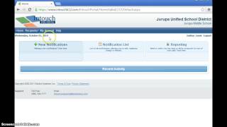 Logging Into Intouch and Changing Password
