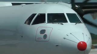 ✈ Sky Express ATR 72 500 with vawe pilots @ Skiathos Airport ✈