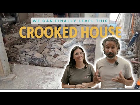 We Finally Level the Floors on this Crooked House
