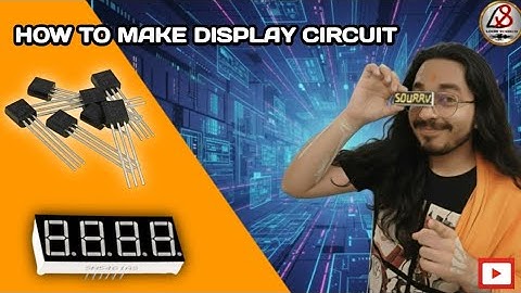 How to make 7segment display decoder circuit