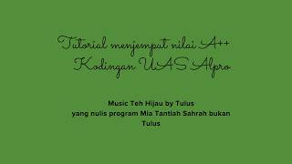 Dengerin lagu barunya tulus yukkk‼️Tapi sambil liat demo UAS Alpro akuuuuu😜💕
