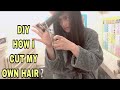 DIY HOW DO I CUT MY OWN HAIR#new#diy
