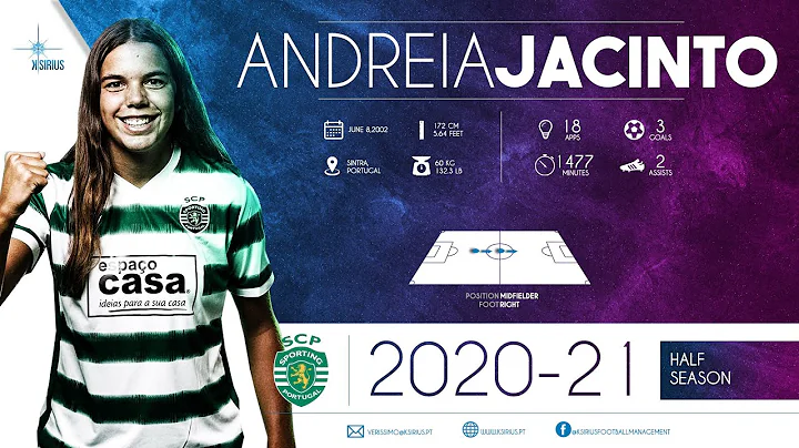 Andreia Jacinto (Sporting C.P.) .Season 2020/2021 ...