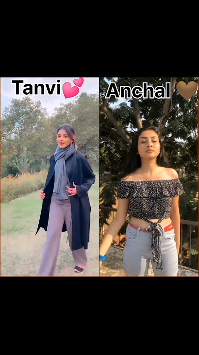tanvi dogra vs anchal sahu 💜💕💕💕💕💕 #ytshorts #parineeti #dance #serial #shorts