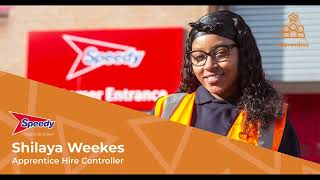Apprentice Hire Controller - Shilaya | Speedy Hire