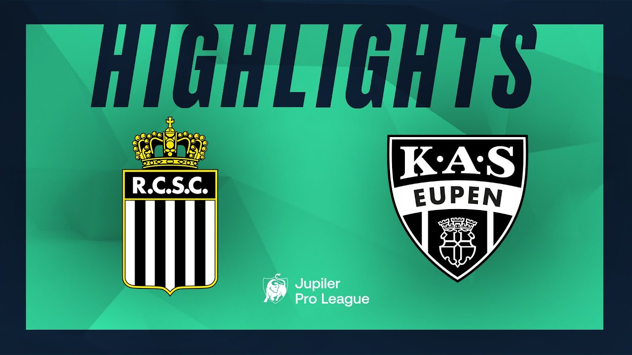 Sporting Charleroi - KAS Eupen hoogtepunten
