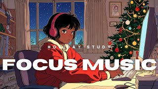 Holiday Study ❄️ | Cozy Lo-Fi Mix for Focus & Calm | Productive Pulse Beats