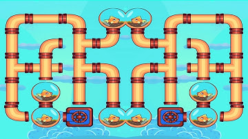 Save the Fish Game || Pull the Pin || All Levels 254-263 fishdom ##19