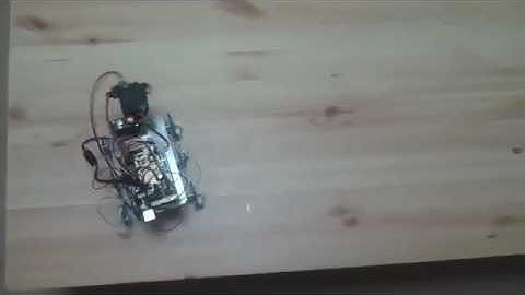 6legs robot with Arduino and PSD sensor