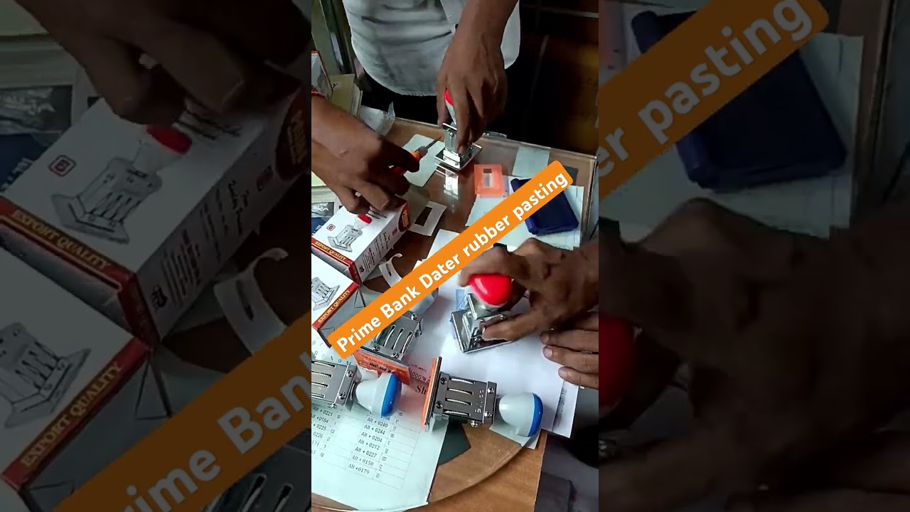 how to fix Prime Bank Dater Stamp 