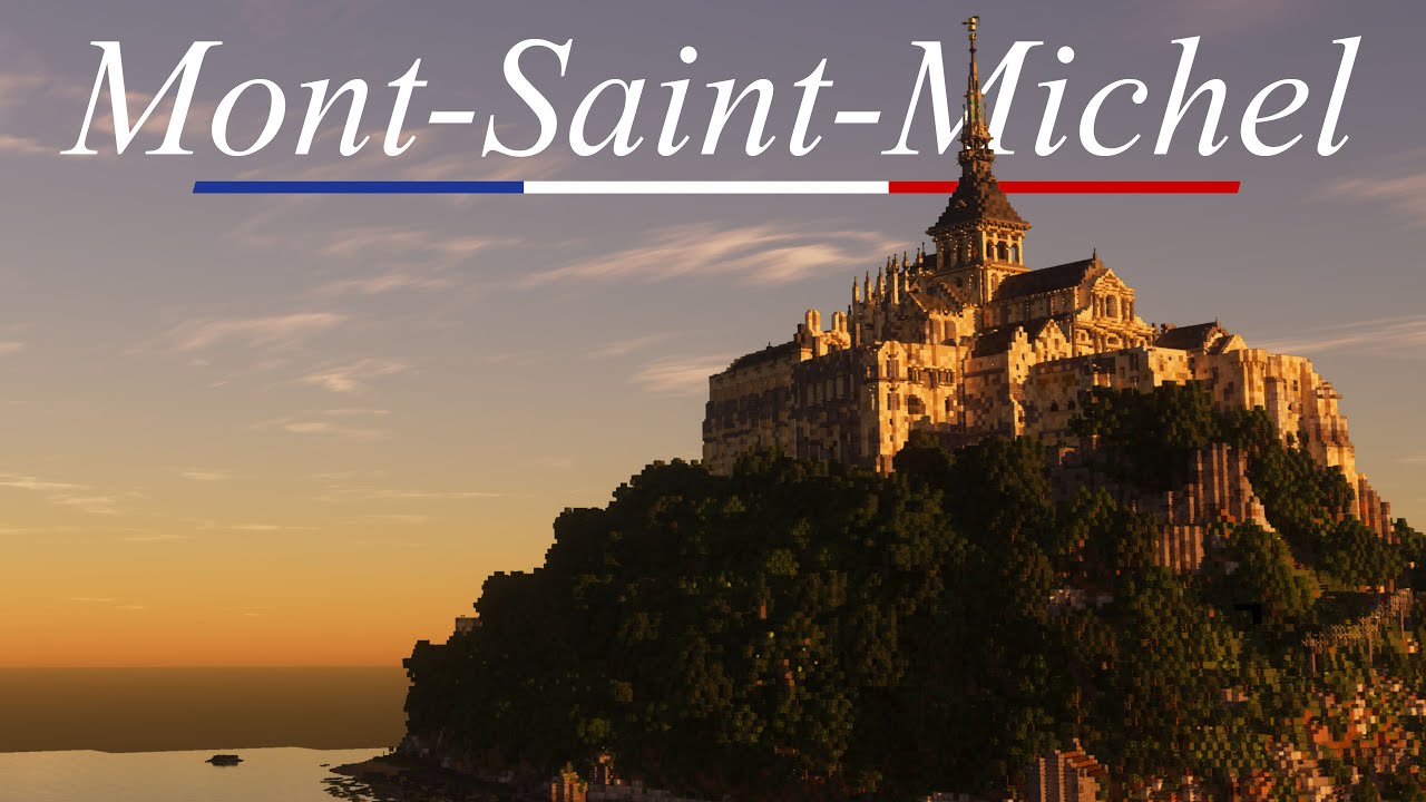 Mont-Saint-Michel | Minecraft Build The Earth