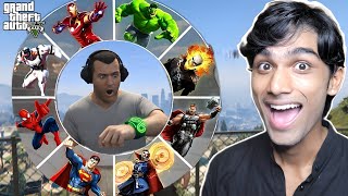 I Become Every Superhero In GTA V
