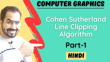 Cohen Sutherland Line Clipping Algorithm Part-1 Explained in Hindi l Computer Graphics