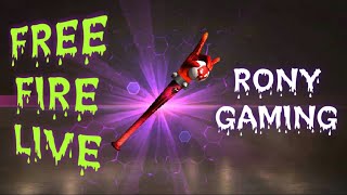 FREE FIRE LIVE | DJ ALOK & 💎 Diamonds GIVEAWAY |  RONY GAMING | RONY GAMING 1 screenshot 4