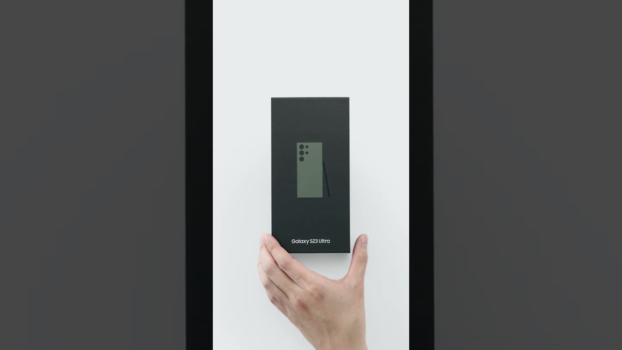 Unboxing the Samsung Galaxy S23 Ultra in reverse | Samsung UK