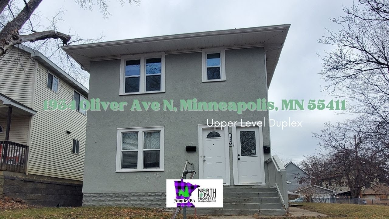 1934 Oliver Ave N, Minneapolis, MN 55411 Auntie B's Rentals YouTube