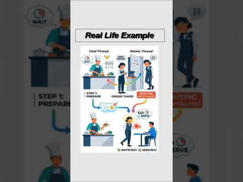 Interthread communication in Java | wait(),notify(),notifyAll() | with Real Life Example #java