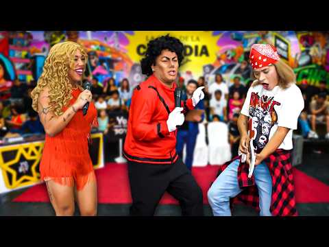 Michael Jackson, Shakira and Axel Rose in I think I am