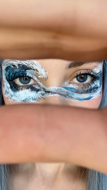 Results. This Ocean Eyes Trend stole my heart 🌊🩵 #makeup #trending #oceaneyes #shorts