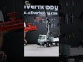 4151AK metal 1/14 scale 6x6 RC tractor truck with hydraulic snow shovel. Super smooth operation#rc