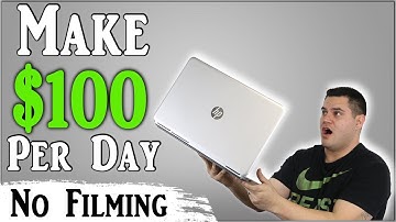 Make $100 Per Day On YouTube Without Filming Any Videos