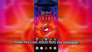 Infinity Core Live Wallpaper iOS And Android Link - Asus Rog screenshot 3