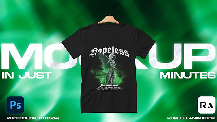 Easily Create Realistic T-Shirt Mockups in Photoshop