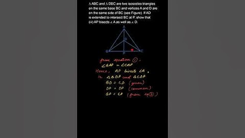Triangles | NCERT | Class 9 | Mathematics | Exercise 7.3 Q.1(iii)