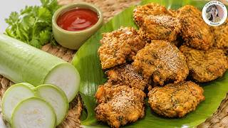 Delicious And Healthy Bottle Gourd Pakoras| লাউ দিয়ে বানান মুচমুচে পাকোড়া | Monsoon special Pakora screenshot 2