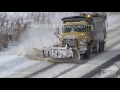 01-06-2017 Erie County, PA Lake Effect Snow - Heavy Snow, Semis in Median, Heavy Wreckers