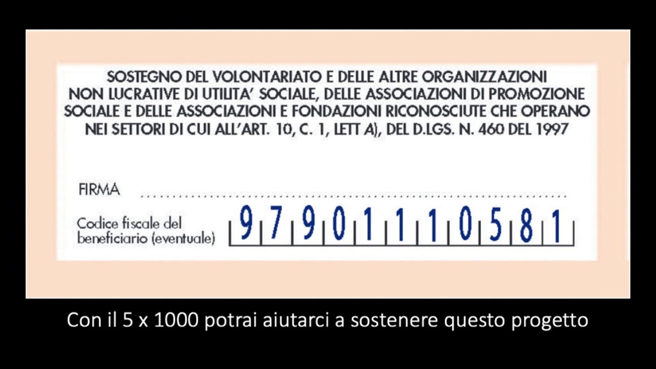 RADIO GIANO SPOT – Sostieni il nostro progetto con il 5×1000