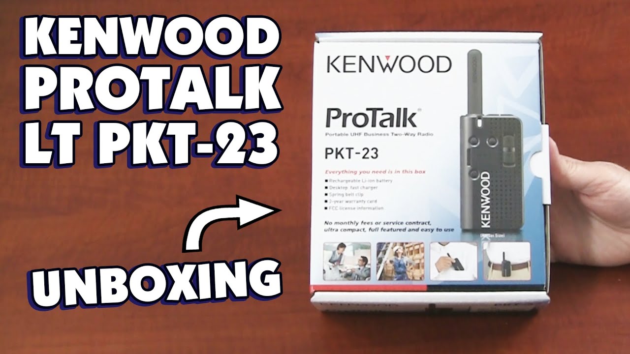 Kenwood ProTalk LT PKT-23 Pocket-Sized Business Two Way Radio