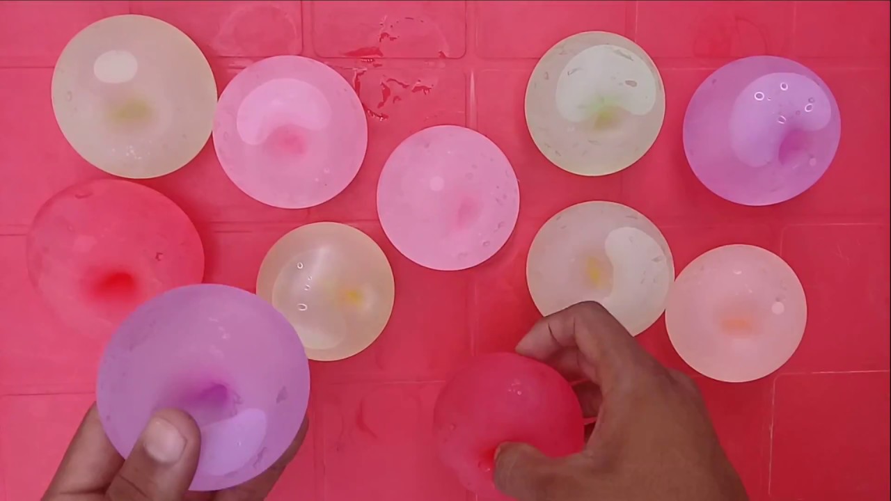 Easy Trick To Fill Water Balloons and make design | mono creativity |