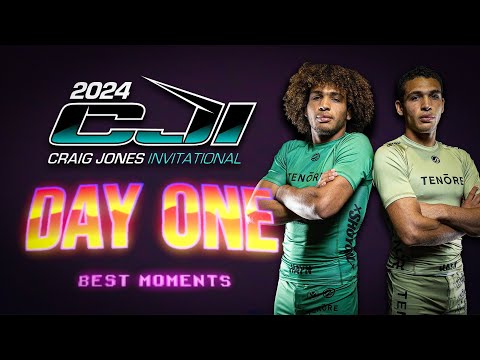 Craig Jones Invitational - BEST MOMENTS FROM DAY ONE - Watch Party