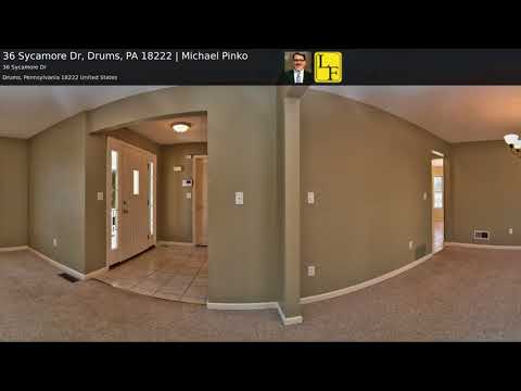 36 Sycamore Dr, Drums, PA home video tour