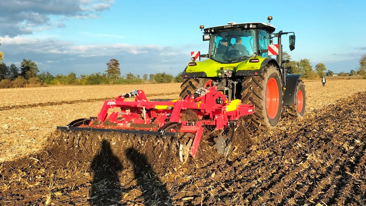 Uprawa Bezorkowa2023👉 Claas Arion660