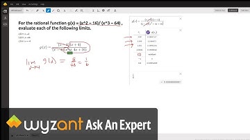 Find limits as x approaches various values of a rational function with a hole.