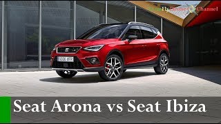 Test Comparativo 2018 Seat Arona vs 2018 Seat Ibiza Specifiche Tecniche | 0421