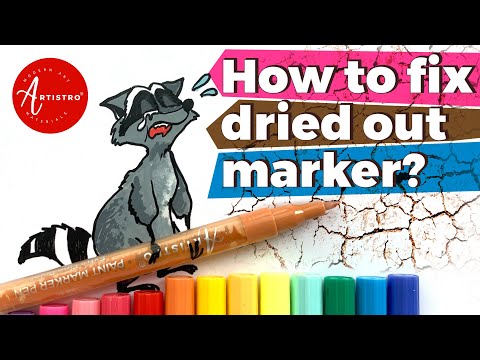 How do you fix a dried out pen?  Unclogging paint pens - Life of