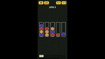 Ball Sort Puzzle Level 3 Walkthrough  IOS   Android