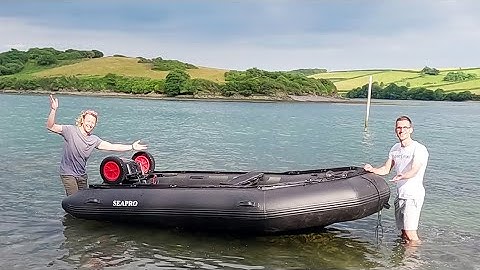 I GOT A NEW BOAT! Seapro 3.8m Heavy Duty Inflatable Unboxing and Tutorial